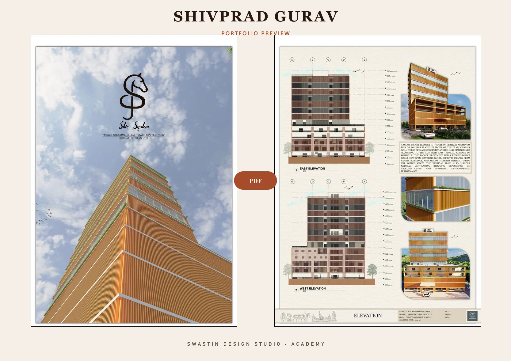Shivprad Gurav portfolio preview